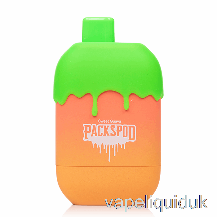 Packwood Packspod 5000 Disposable Guava Bubblegum (Sweet Guava) Vape Liquid